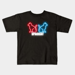 Neon Cat Kids T-Shirt